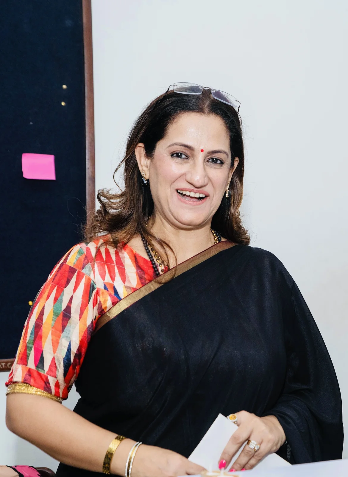 Shirin Udhas Aggarwal speaking at an event