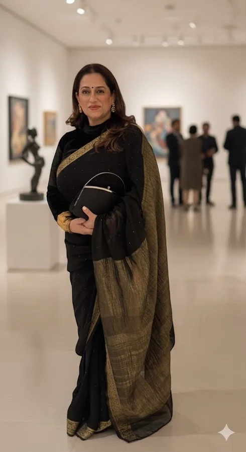 Full-length official photograph of Shirin Udhas Aggarwal