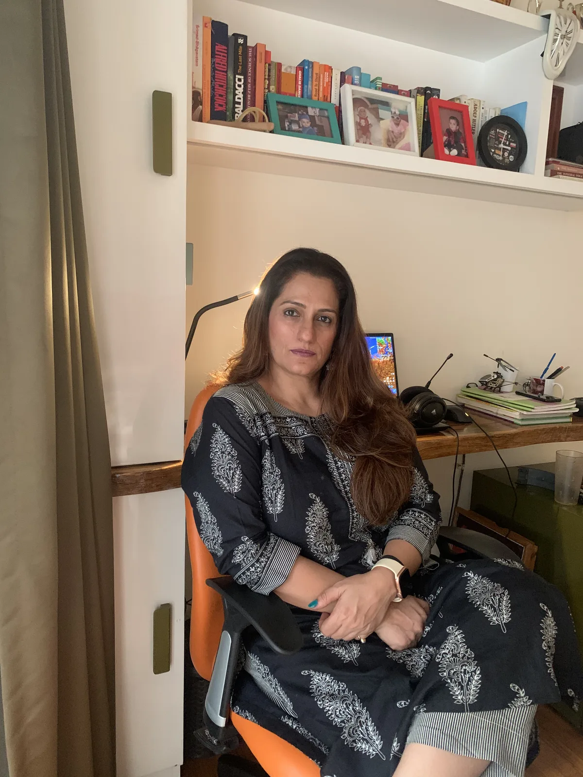 Shirin Udhas Aggarwal in her office
